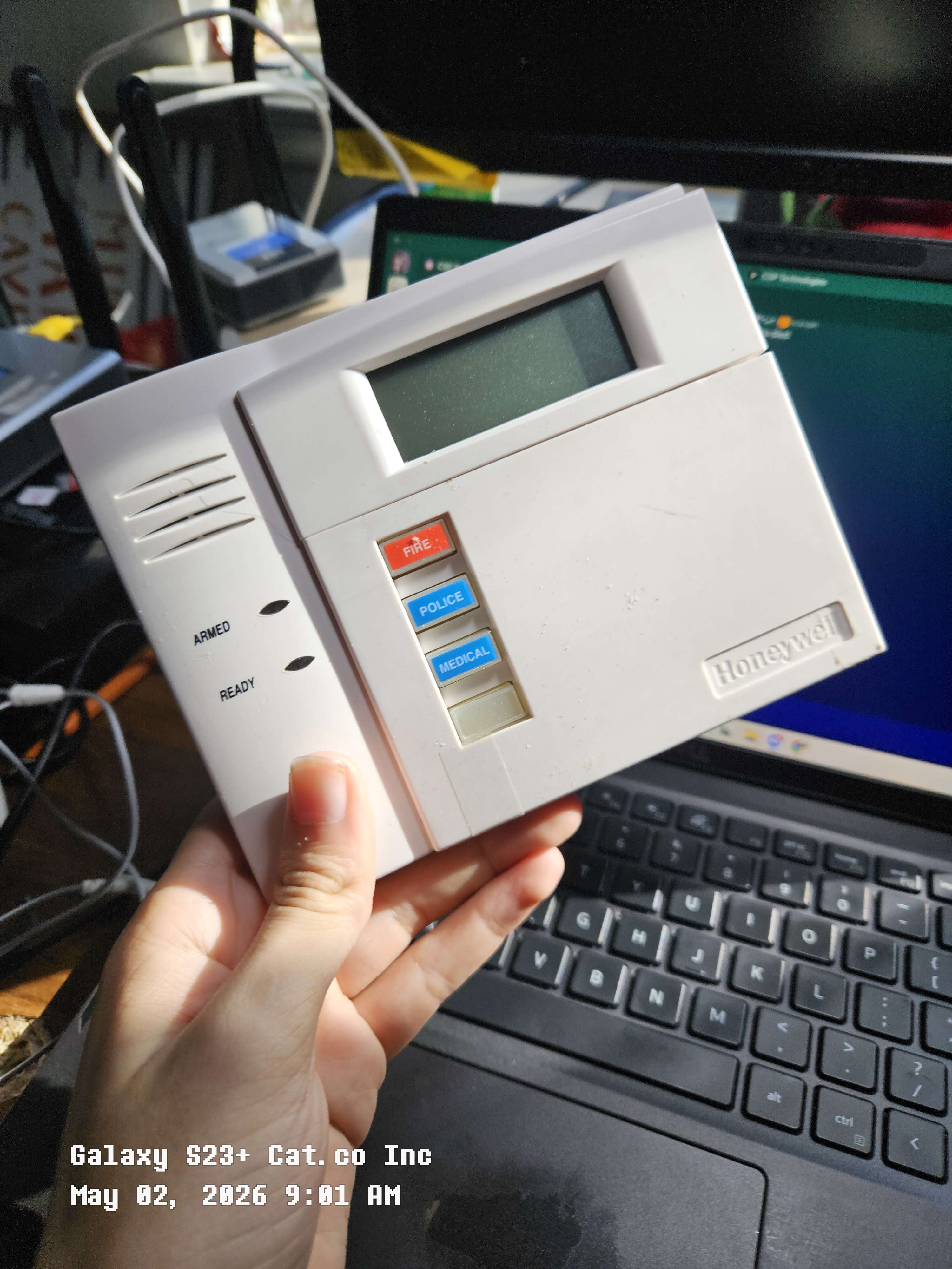 The dead 6150rf keypad